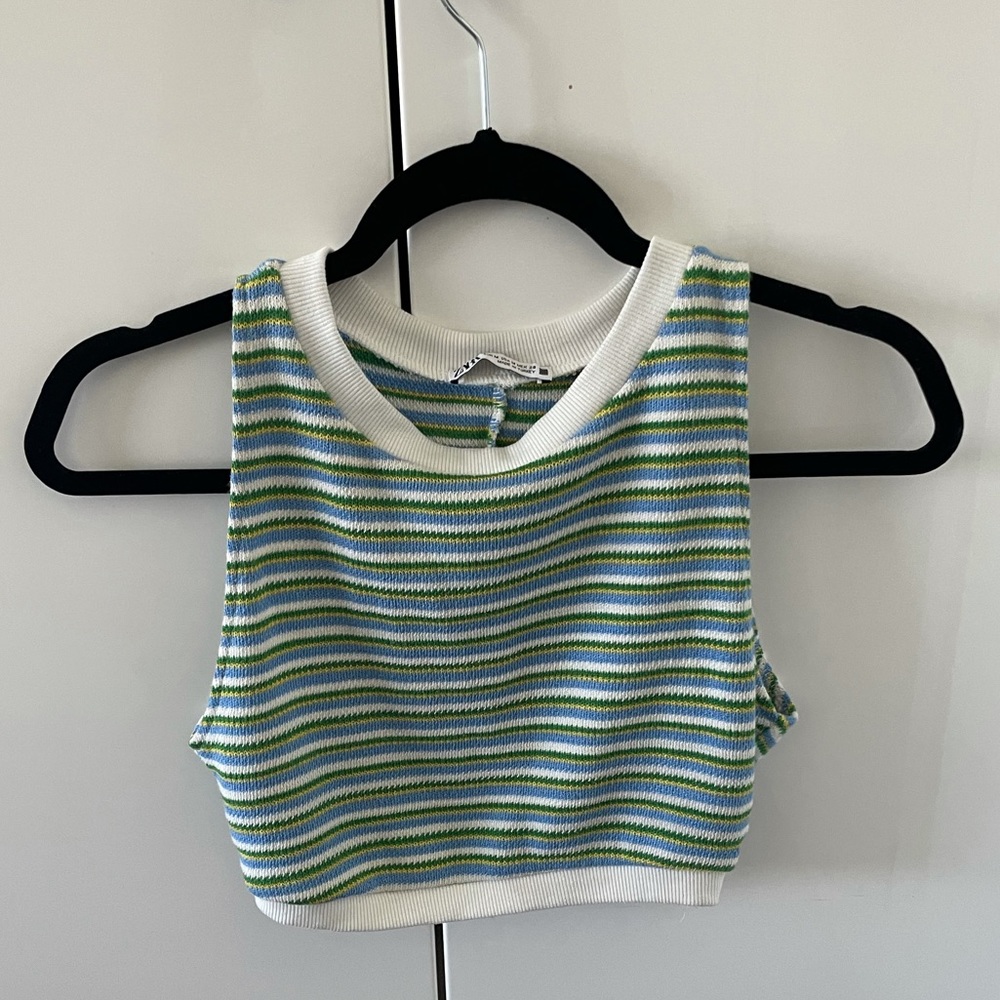 Zara Multi colored Top